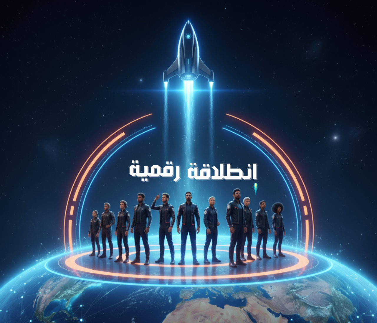 فريق عمل انطلاقة رقمية